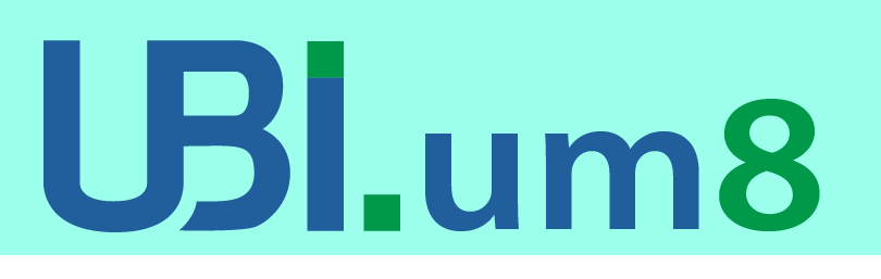 UBI 2026 UBI um acht Logo